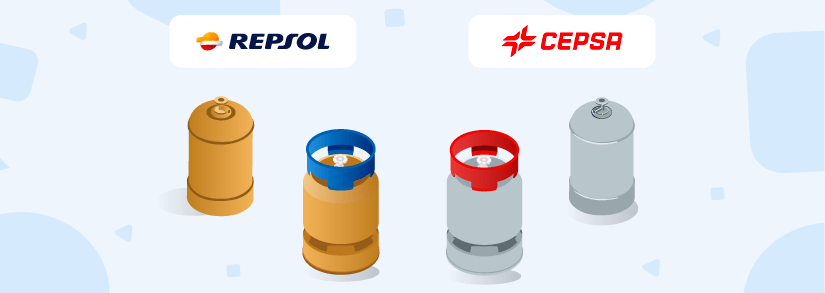 Bombona Repsol o Cepsa
